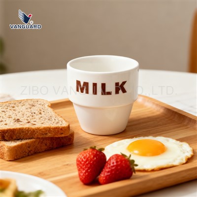 لیوان شیر سرامیکی بدون دسته
